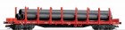 15583 Tillig Flat car with pipe load Limited Edition